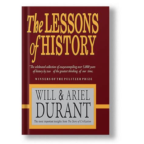 The Lessons of History