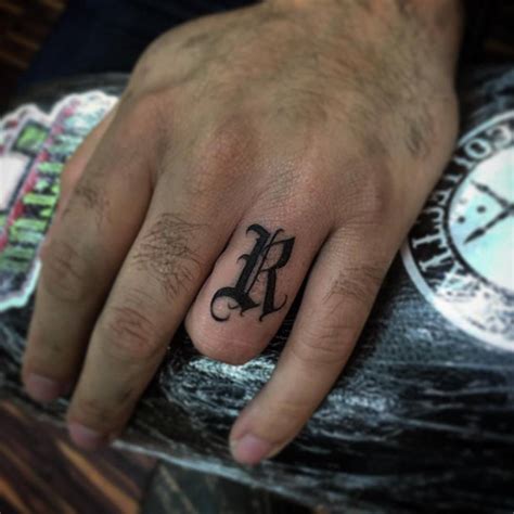 The Letter R Tattoo