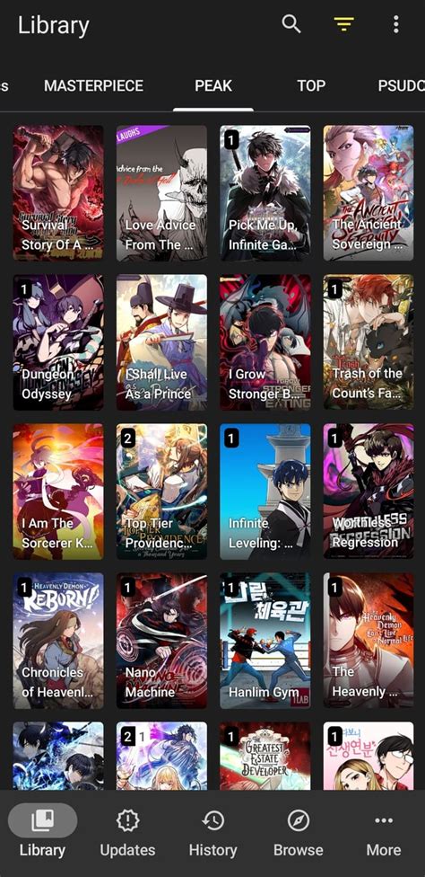 The Library 1 Manhwa