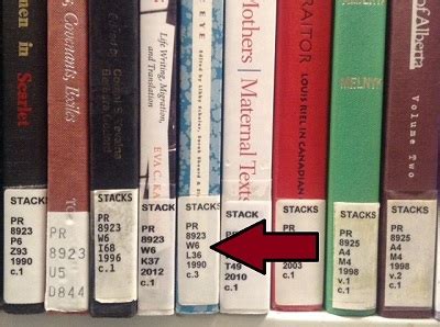 The Library Catalogue Provides Call Shelf Numbers For