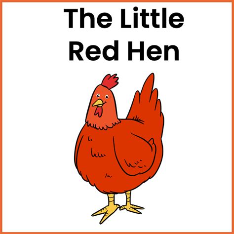 The Little Red Hen Printable Story
