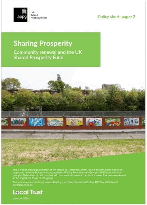 The Local Postcodes Sharing the Prosperity