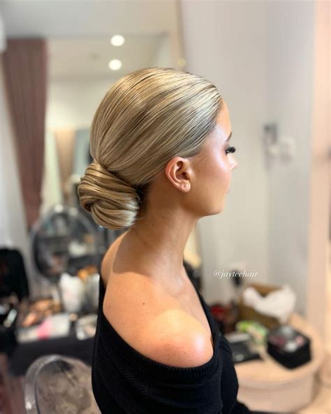 The Low Bun Understated Chic