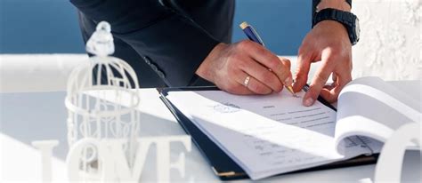 The Marriage License Paperwork Process