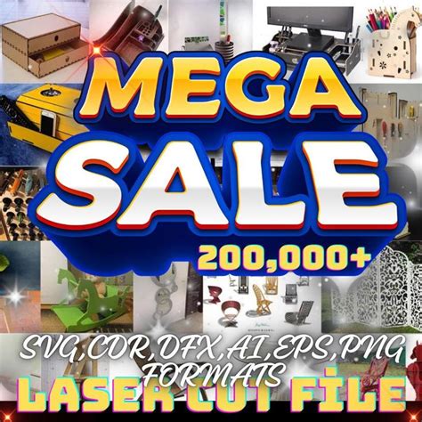 Download The Mega Bundle Commercial Use DXF Files