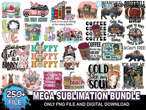 Download The Mega Bundle Design, 250 Designs Cut Files