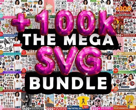 Download The Mega Bundle Files for Cricut