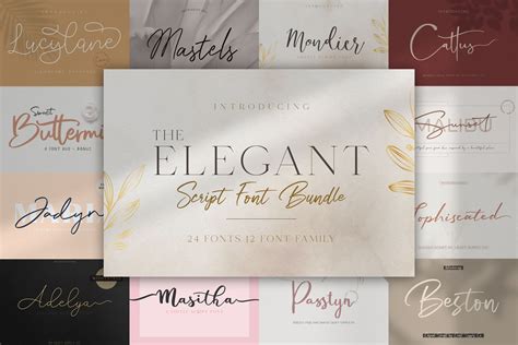 Download The Mega Script Font Bundle - 314+ File SVG PNG DXF EPS Free Cut Files
