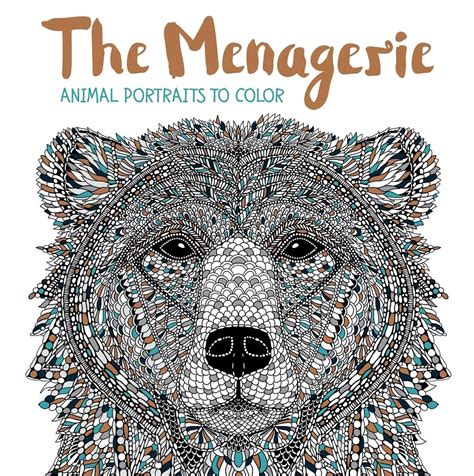 Let Your Creativity Roar with The Menagerie Animal Portraits To Color: A Stunning Collection of Animal Portraits for Relaxation and Fun