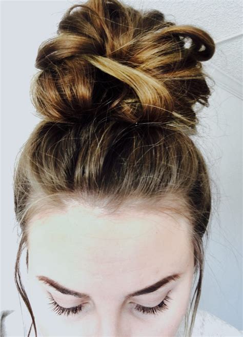 The Messy Top Knot