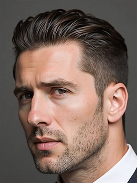 The Modern, Slicked-Back Look