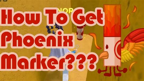 The Nerd Stash on Twitter: \"Roblox How to Get the Phoenix Marker 