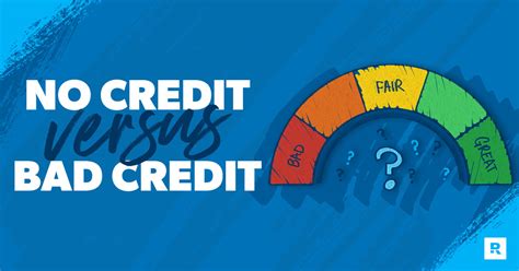 The No Credit vs Bad Credit Difference