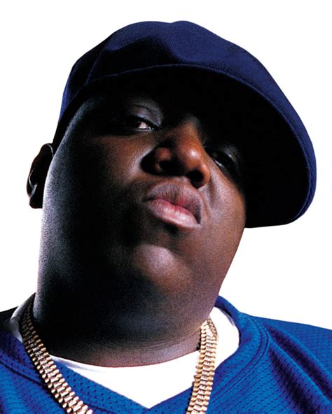 The Notorious B.I.G. with his signature pose
