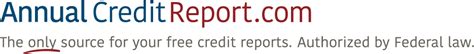 The Official Source: AnnualCreditReport.com