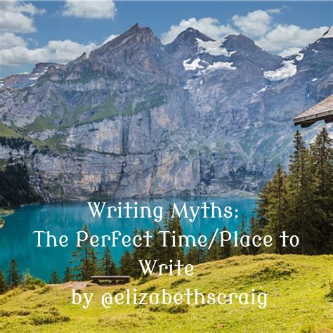 The Perfect Time and Place