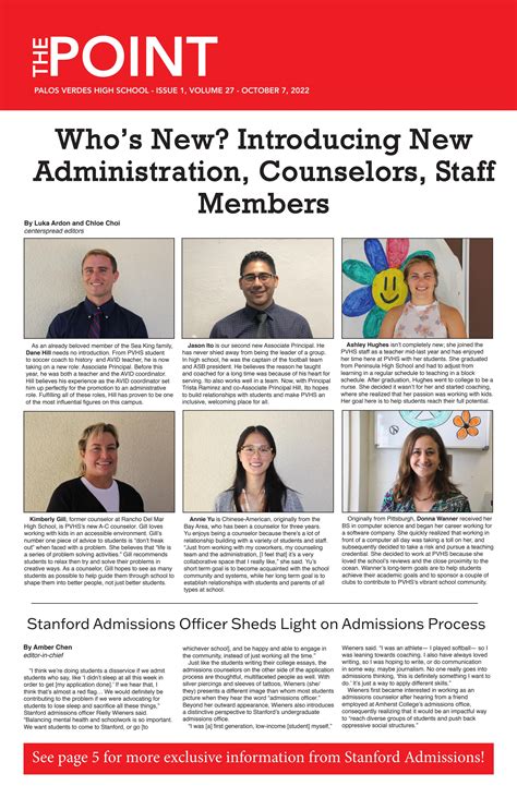 The Point Issue 1 2022