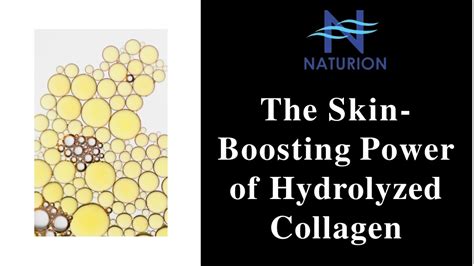 The Power of Hydrolyzed Collagen