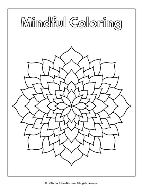 The Power of Mindful Coloring