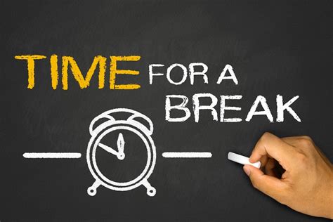 The Power of Short Breaks