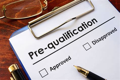 The Pre-Qualification Advantage