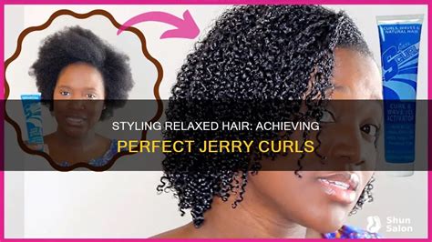 The Process How Jerry Curl Hair is Achieved