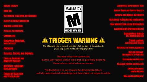 Unearth the Truth: Trigger Warnings in The Quarry Game for Safe and Enjoyable Playtime