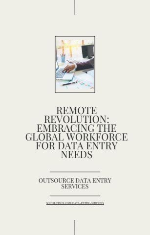 The Remote Data Entry Revolution How to Join the Work-from-Home Workforce