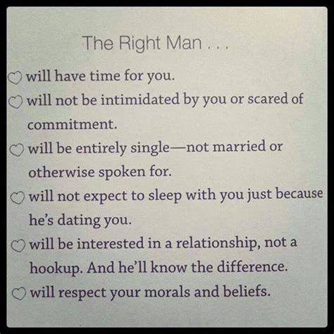 The Right Man Quotes