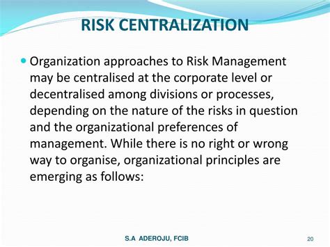 The Risk of Centralization and Regulation