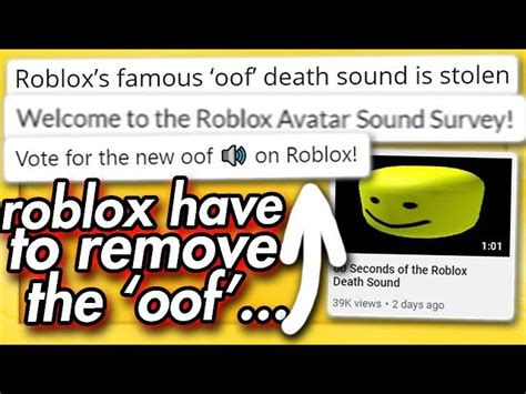 The Roblox \'oof\' sound is dead. Why it was removed and how it\'s 