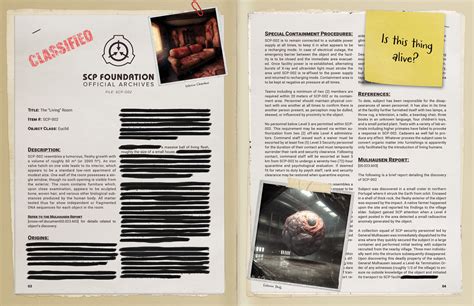 The SCP Foundation Files: Declassifying the Top-Secret Documents