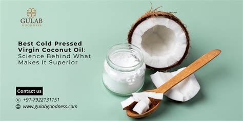 The Science Behind Cold Pressed Coconut Oil