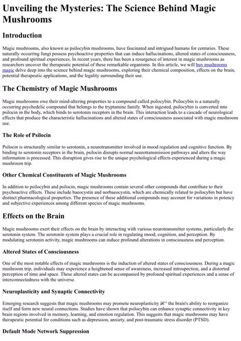 The Science Behind the Magic: Key Ingredients Analyzed