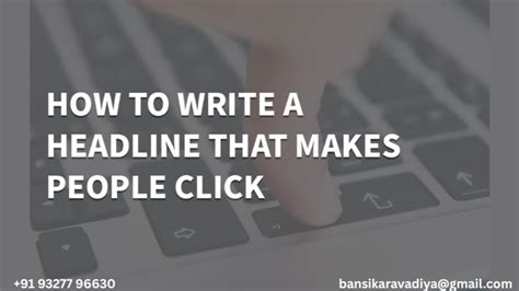 The Science of Clickbait Headlines: How to Create Headlines that Convert