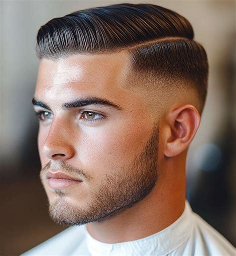 The Side Part with Volume Classic Yet Modern