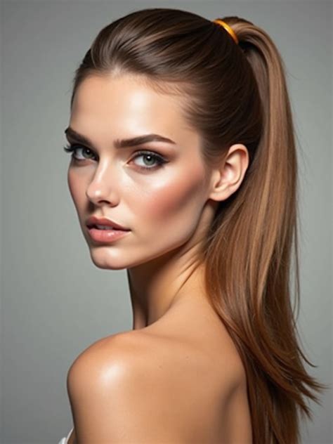 The Side Swept Ponytail