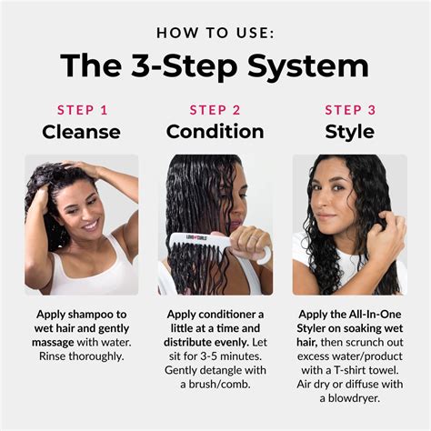 The Signature 3-Step System: Cleanse, Condition, Style