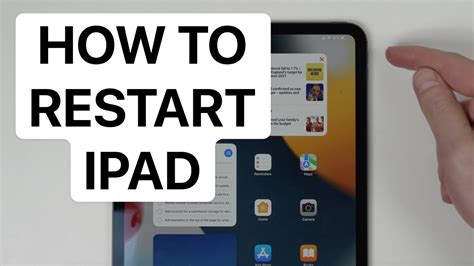 The Simplest Method to Restart an iPad
