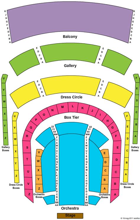 The Smith Center Seating Chart