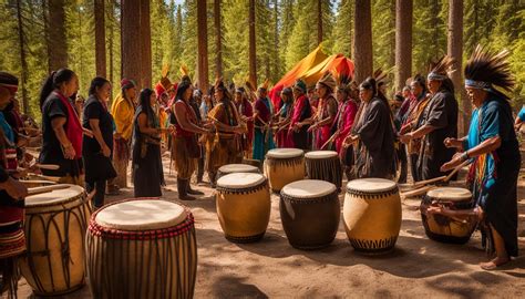 The Spiritual Heartbeat: Understanding Native American Drum Circles