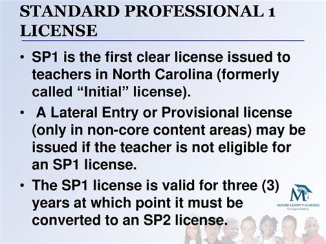 The Standard Professional 1 (SP1) License
