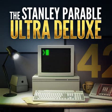 The Stanley Parable Ultra Deluxe (2022) box cover art MobyGames