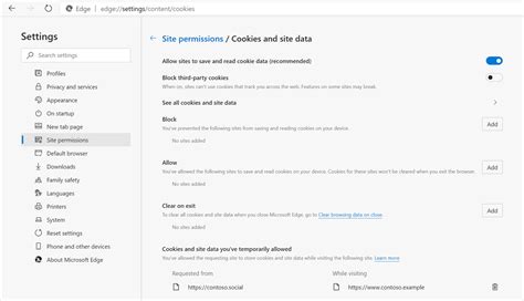 The Storage Access API and your Edge privacy settings
