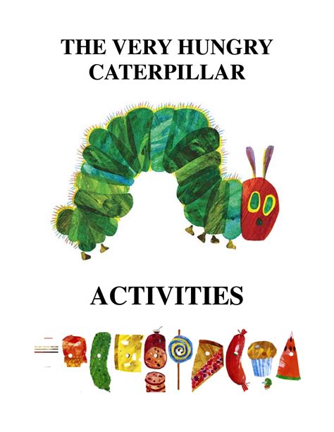 The Story Of The Very Hungry Caterpillar Printable