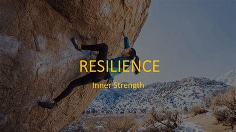 The Strength of Resilience