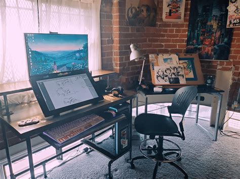 The Sub Desk of Drawing Desk
