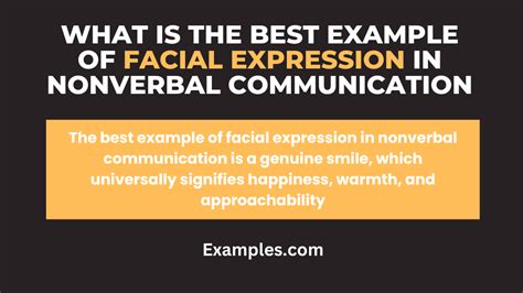 The Subtlety of Nonverbal Expression