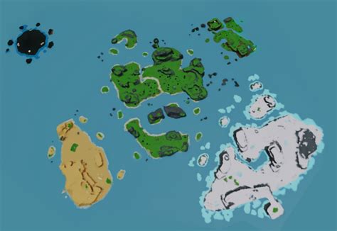 The Survival Game map: All map biomes - Roblox