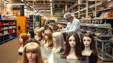 The Synthetic Wig Factory Process